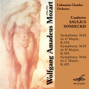 Symphonies 32, 35, 36 cover