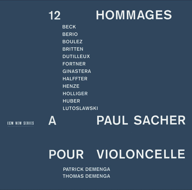 Capriccio Per Violoncello Solo 1981 A Song By Hans Werner - 