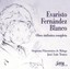 Evaristo Fernández Blanco: Obra sinfónica completa Albumcover