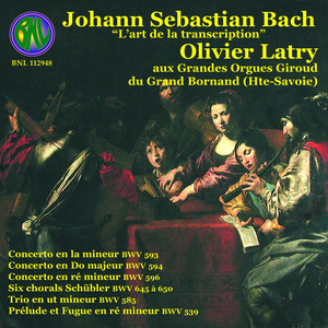 Bach: L'art de la transcription album
