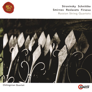 Stravinsky, Schnittke, Roslavets, Smirnov, Firsova: Russian String Quartets Albumcover