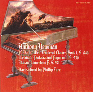 Bach: Well-Tempered Clavier, Book 1 - Chromatic Fantasia and Fugue - Italian Concerto album