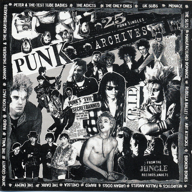 Punk Archives - 25 Punk Singles cover