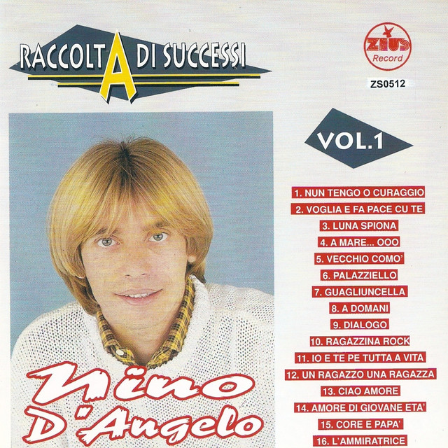 Raccolta di successi, vol. 1 (The Best of Nino D'Angelo Collection) Albumcover