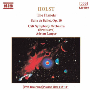 The Planets / Suite de Ballet, op. 10 cover