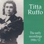 Titta Ruffo - The early recordings 1906 - 1912 Albumcover
