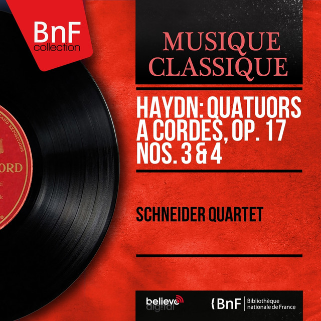 Haydn: Quatuors à cordes, Op. 17 Nos. 3 & 4 (Mono Version) Albumcover