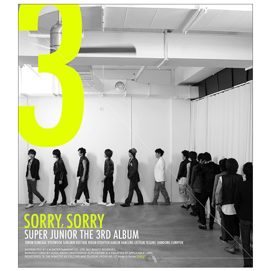 쏘리 쏘리 Sorry, Sorry Albumcover