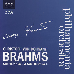 Symphony no. 2 & Symphony no. 4 cover