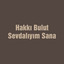 Sevdalıyım Sana Albumcover