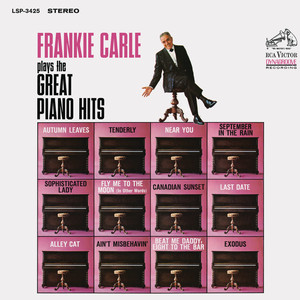 Frankie Carle Plays the Great Piano Hits cover