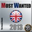 Most Wanted 2013 (Best of UK) Albumcover