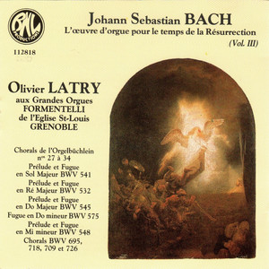 Bach: L'œuvre d'orgue pour le temps de la Résurrection album
