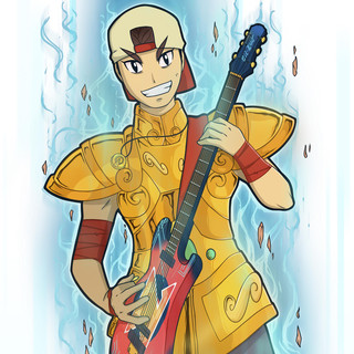 Guitarrista de Atena Photo