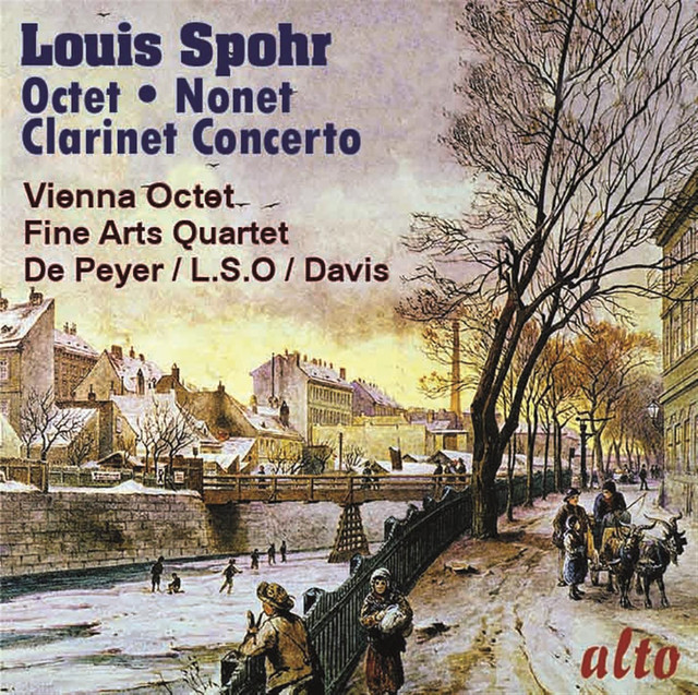Spohr: Octet; Clarinet Concerto No. 1; Nonet Albumcover