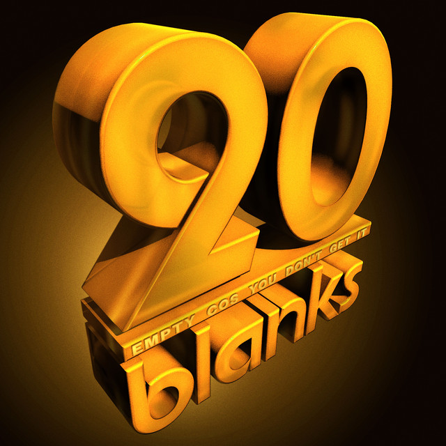 20 Blanks cover