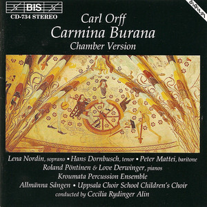 Carmina Burana (Chamber Version) cover