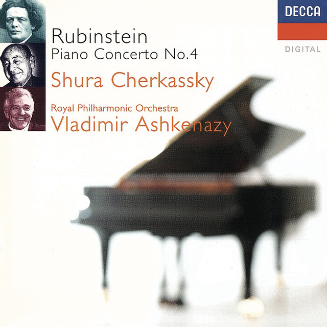 Rubinstein: Piano Concerto No. 4 etc Albumcover