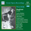 Wagner, R.: Siegfried (Ring Cycle 3) (Excerpts) (Melchior, Tessmer) (1929-1932) Albumcover