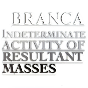 Indeterminate Activity of Resultant Masses cover