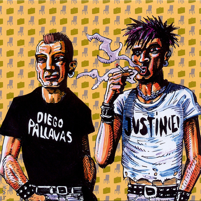 Guerilla Split Series Vol. 2: Diego Pallavas/justin(e) cover