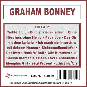 Graham Bonney, Folge 2 album