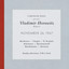 Vladimir Horowitz live at Carnegie Hall - Recital November 26, 1967: Beethoven, Chopin, Scarlatti, Schumann, Rachmaninoff, Mendelssohn & Horowitz cover