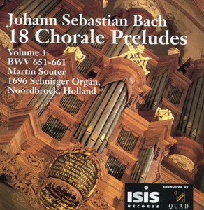 Bach: 18 Chorale Preludes, Vol. 1 album