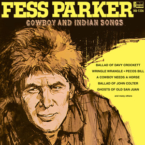 Fess Parker Cowboy and Indian Songs album