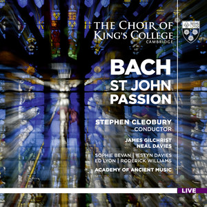 Bach: St. John Passion, BWV 245 (Live) album