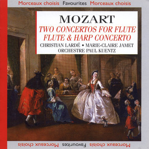 Concertos pour flûte et harpe cover