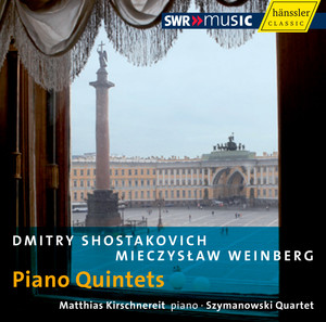 Shostakovich & Weinberg: Piano Quintets Albumcover