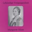 Lebendige Vergangenheit - Margarete Klose Albumcover