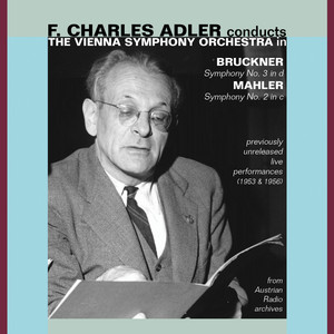 Bruckner: Symphony No. 3 in d - Mahler: Symphony No. 2 in c cover