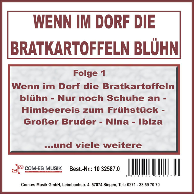 Wenn Im Dorf Die Bratkartoffeln Blühn
