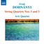 Dohnányi: String Quartets Nos. 1 & 3 Albumcover