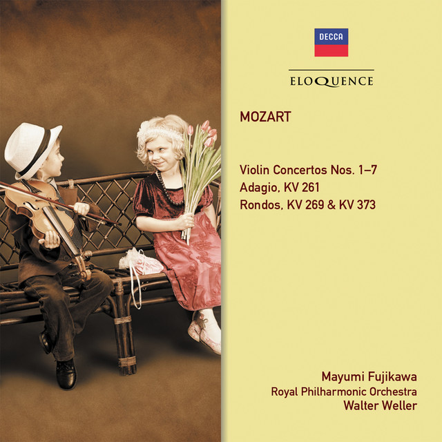Mozart: Violin Concertos Nos. 1-7; Rondo Concertante KV 269; Adagio, KV 261; Rondo, KV 373 Albumcover