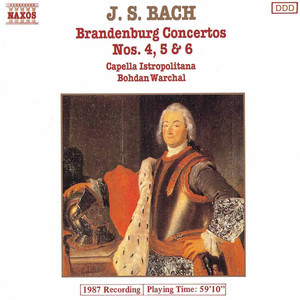 Brandenburg Concertos Nos. 4-6 cover