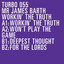 Workin' The Truth Albumcover