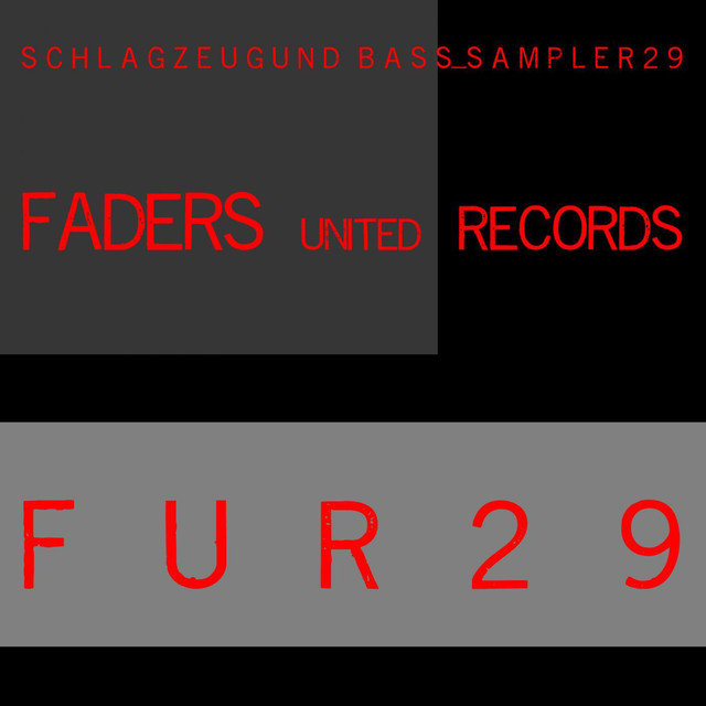 SCHLAGZEUG UND BASS_SAMPLER29 Albumcover
