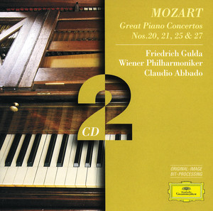 Piano Concertos nos. 21 & 25 cover