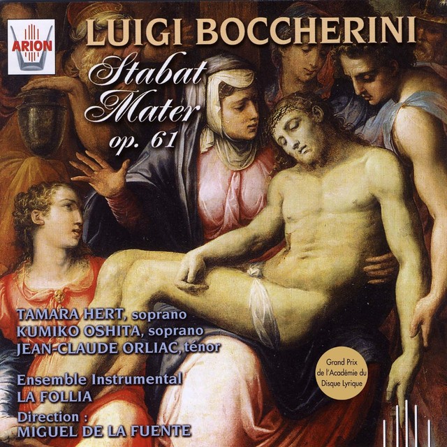Boccherini : Stabat Mater, Op. 61 Albumcover