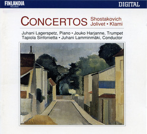 Shostakovich, Jolivet, Klami : Concertos album