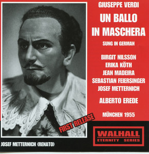 Verdi: Un ballo in maschera (1955) album