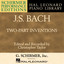J.S. Bach: Two-Part Inventions Albumcover