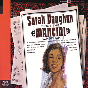 Sarah Vaughan Sings the Mancini Songbook album