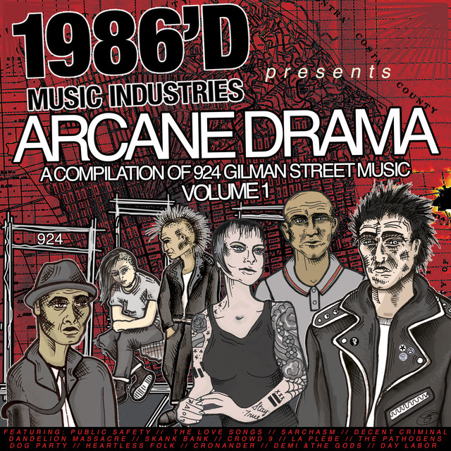 Arcane Drama: A Compilation Of 924 Gilman Street Music Volume 1 cover
