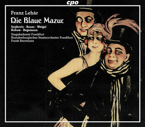 Die blaue Mazur cover