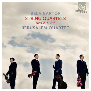 String Quartets nos. 2, 4 & 6 cover