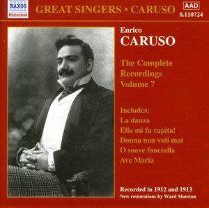 Caruso, Enrico: Complete Recordings, Vol. 7 (1912-1913) album